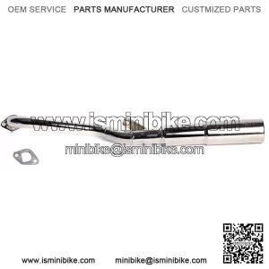 MB200 Super Pipe Exhaust System, Chrome