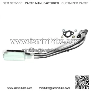 Exhaust Muffle for TrailMaster MB200-2 / Hurricane 200X Minibike Mini Bike.