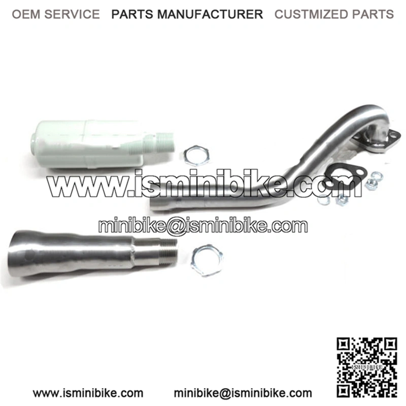 Center Exhaust Header tip / Muffler for TrailMaster Storm 200 Minibike