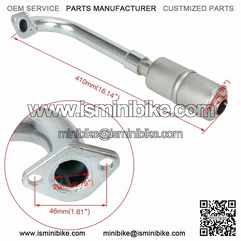 Big Bore Kit 44mm Cylinder for 2 Stroke 47cc 49cc Engine Pocket Bike Mini Dirt ATV - Image 4
