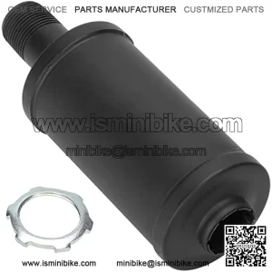 Exhaust Muffler Silencer for Predator 196cc 212cc 301cc 420cc Coleman CT200u Trail 200 BT200x CT100u CC100x Go Kart Mini Bike Massimo Baja MB200 KT196 GX160 GX200 Clone 6.5hp Engine Parts Black
