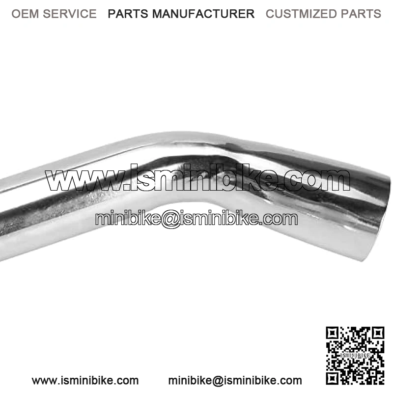 212cc Exhaust Pipe with Muffler for Predator 212 Go Kart 196cc Non Hemi Engine Coleman Powersports KT196 Trailmaster XRX XRS Hammerhead 80T Yerf Dog Manco Tillotson GX200 Performance Parts - Image 4