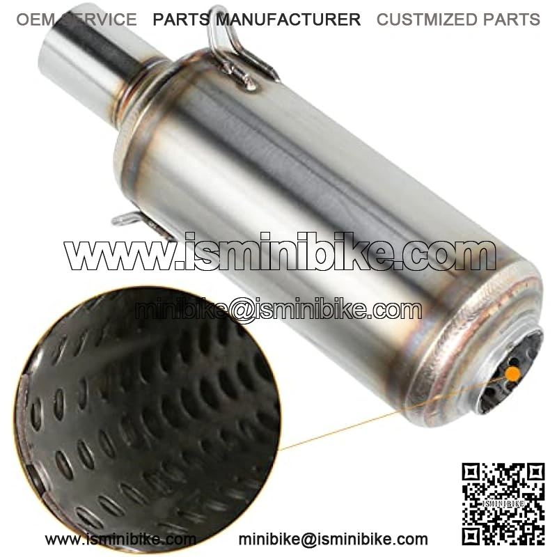 Performance Exhaust Pipe Muffler Hardware Kit for Non Hemi Predator 196cc 212cc 6.5HP Coleman CT200u BT200x CT200u-ex KT196 RB200 Massimo Baja MB200 GX160 GX200 Engine Mini Bike Go Kart Parts - Image 3
