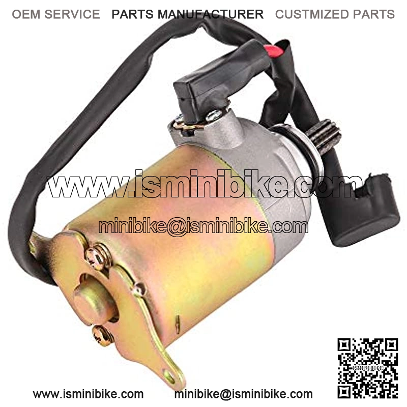GY6 125CC 150CC Starter motor and Starter relay ATV Scooter Moped ATV Go Karts Quad 4 Wheelers Baja - Image 2