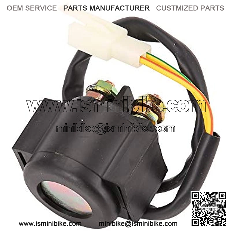 GY6 125CC 150CC Starter motor and Starter relay ATV Scooter Moped ATV Go Karts Quad 4 Wheelers Baja - Image 3