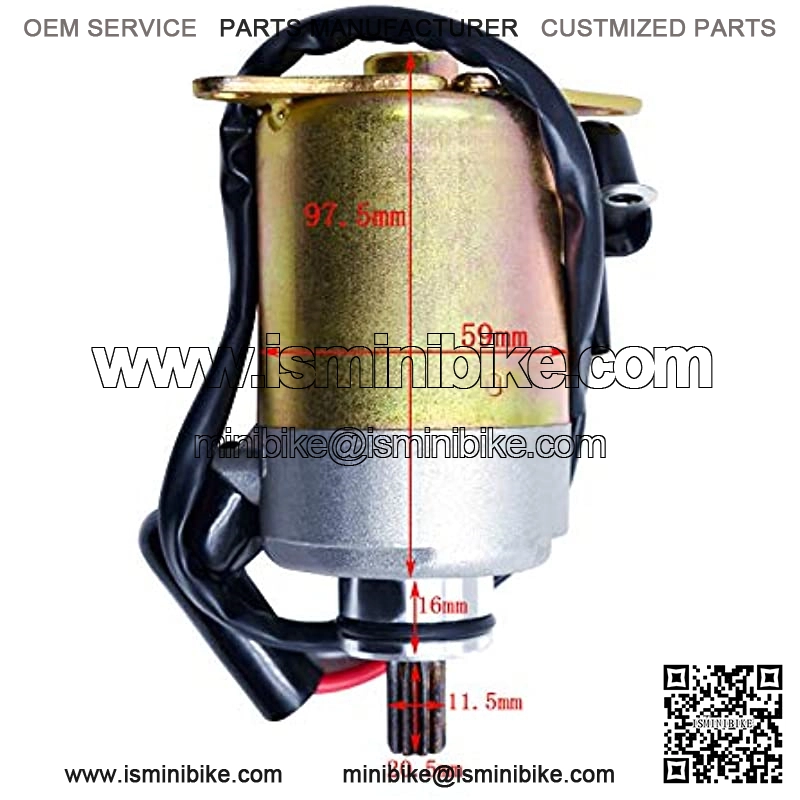 Starter Motor for GY6 125CC 150CC ATV Scooter Moped ATV Go Karts Quad 4 Wheelers Baja - Image 3