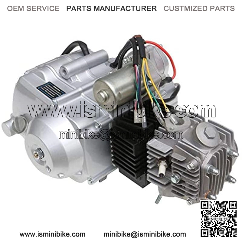 125cc 4-Stroke Semi-Auto Single-Cylinder Air-Cooled Electric-Start Motor Engine with Wiring Harness Kit for ATV Four Wheelers Quad bikes Tricycle go karts - Image 4