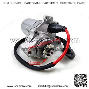 Starter Motor 2 Bolt Lower Bottom Mount for 50cc 70cc 90cc 110cc 125cc Dirt Bikes Go Karts ATV Pit Bike Dune Buggy Sandrail Quad 4 Wheelers SSR Roketa Taotao Coolster Jonway SunL