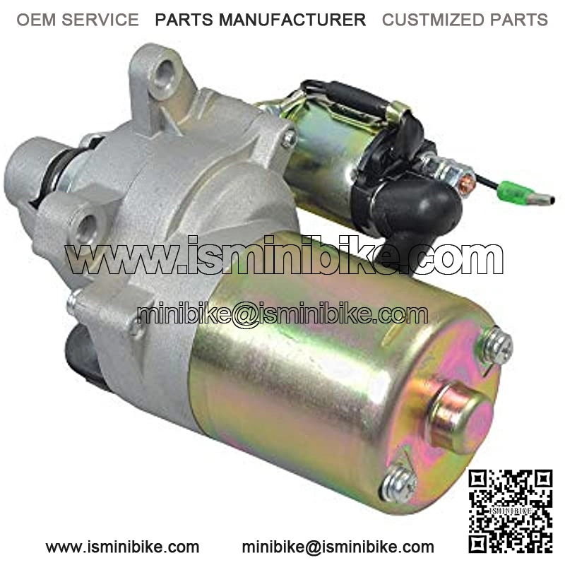 Electric Starter Motor with Solenoid for 6.5 HP 196cc Go-Kart & Mini Bike Engines - Image 4