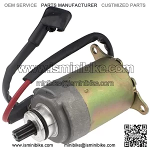 GY6 125cc 150cc Starter Motor Fits 152QMI 157QMJ Engine ATV Scooter Moped Go Kart Dirt Bike Taotao Baja SUNL Tank Roketa Jonway