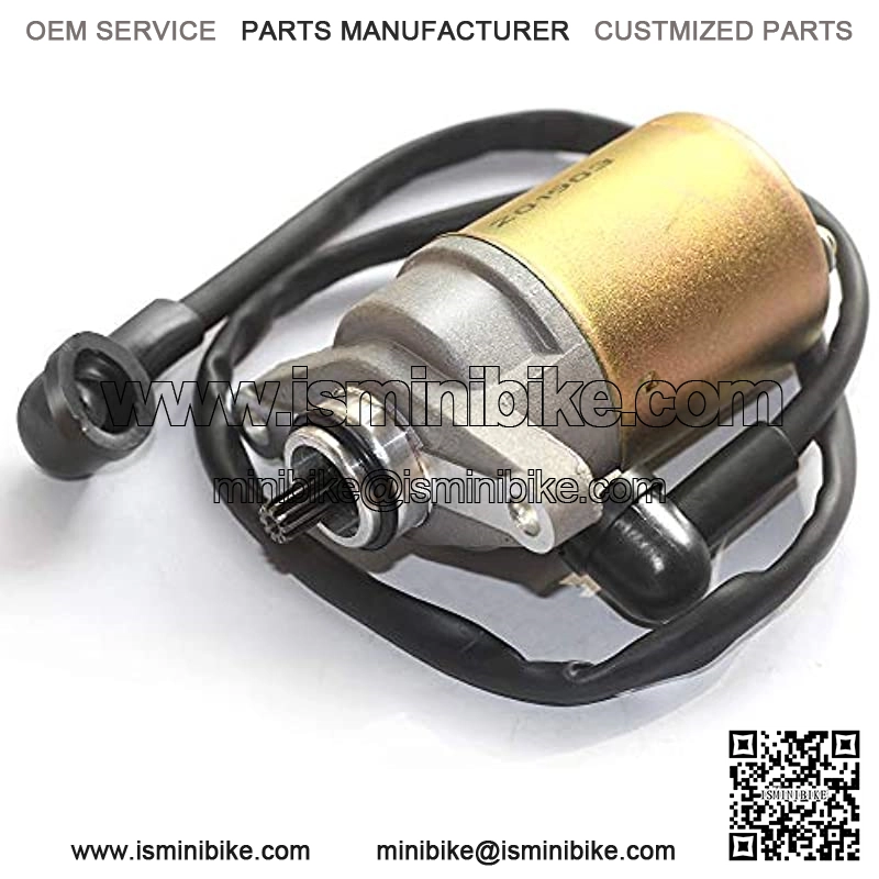 10 Teeth Starter Motor with Wire Cable for GY6 49cc 50cc Scooter 139QMB Moped ATV Go Karts TAOTAO SUNL ROKETA TANK BAJA - Image 3