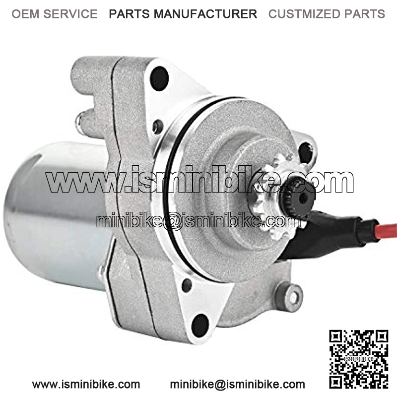 3 bolt Starter Motor with cable for 50cc 70 cc 90cc 100 cc 110cc 125 cc Dirt Bikes Go Karts ATVs Pit Bike Dune Buggy Sandrail Quad 4 Wheelers SSR Roketa Taotao Coolster Jonway SunL - Image 2