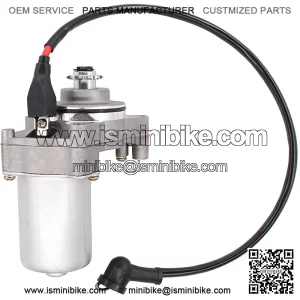 3 Bolt Starter Motor with Cable for Chinese TaoTao Jetmoto Roketa Sunl Coolseter 50cc 90CC 110CC 125CC ATV Quad Dirt Bikes Go Karts