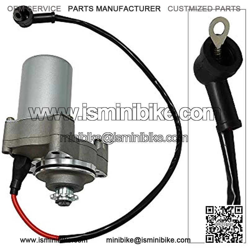12V Starter Motor 3 Bolt with Line for Most Chinese 50cc 70cc 90cc 100cc 110cc 125cc Dirt Bikes Dune Buggy Go Karts ATVs Pit Bike 4 Wheelers - Image 2