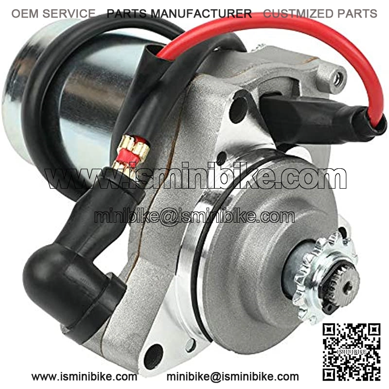 3 bolt Starter Motor for 50cc 70 cc 90cc 100 cc 110cc 125 cc Dirt Bikes Go Karts ATVs Pit Bike Dune Buggy Sandrail Quad 4 Wheelers SSR Roketa Taotao Coolster Jonway SunL (3 Bolt)