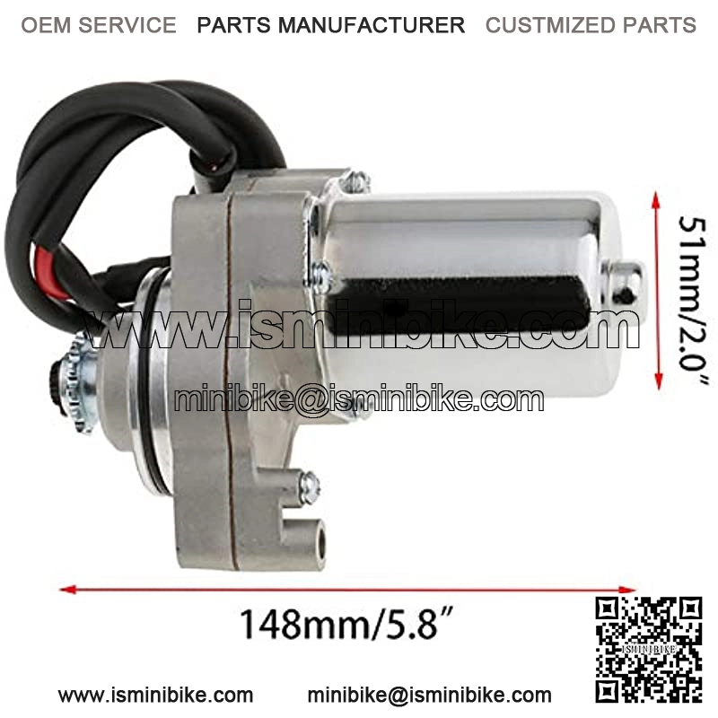 3 bolt Starter Motor for 50cc 70 cc 90cc 100 cc 110cc 125 cc Dirt Bikes Go Karts ATVs Pit Bike Dune Buggy Sandrail Quad 4 Wheelers SSR Roketa Taotao Coolster Jonway SunL (3 Bolt) - Image 4