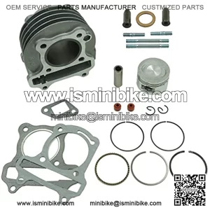 Glixal ATMT1-008 Performance Big Bore Cylinder Kit GY6 80cc 47mm for 139QMB ATV Scooter Moped Go Kart