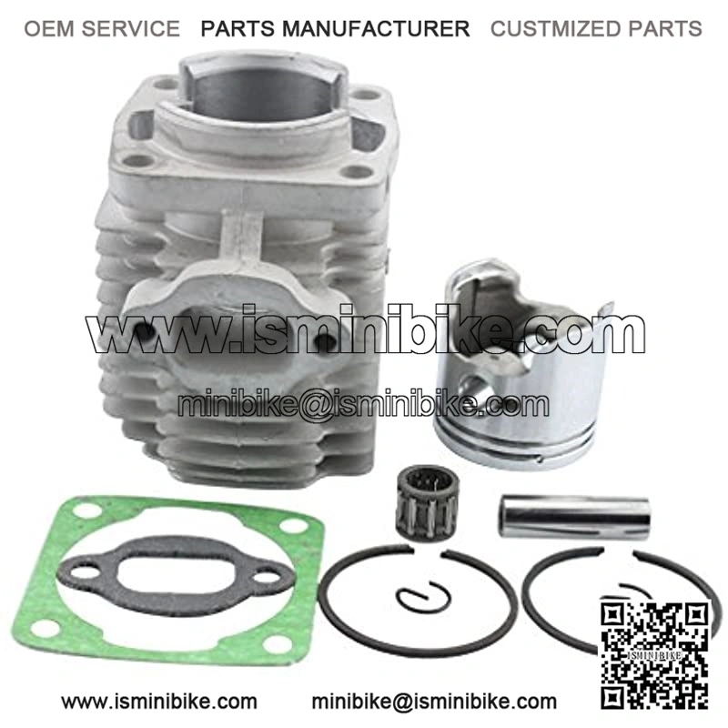 40mm Bore Cylinder Kit with Piston for 2 Stroke 47cc 49cc Pocket Bike Mini Quad Chain Saw