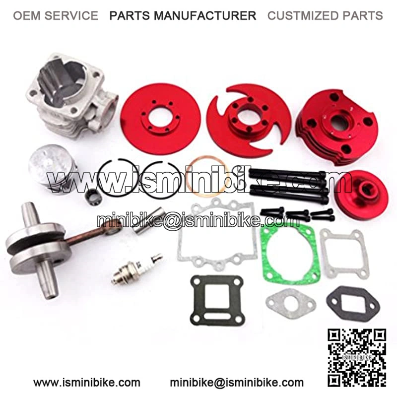 Big Bore Kit 44mm Cylinder for 2 Stroke 47cc 49cc Engine Pocket Bike Mini Dirt ATV - Image 3