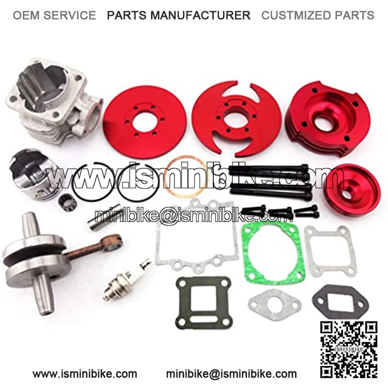 Big Bore Kit 44mm Cylinder for 2 Stroke 47cc 49cc Engine Pocket Bike Mini Dirt ATV - Image 4