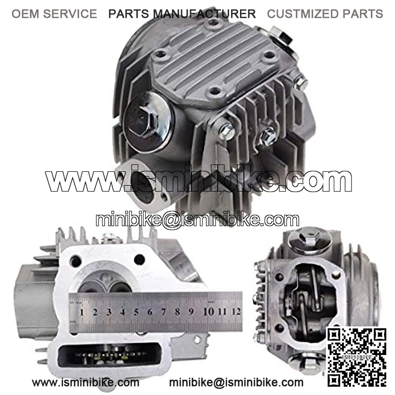 52.4mm Cylinder Head Assembly for 4 Stroke 110cc ATV Go Kart Scooter