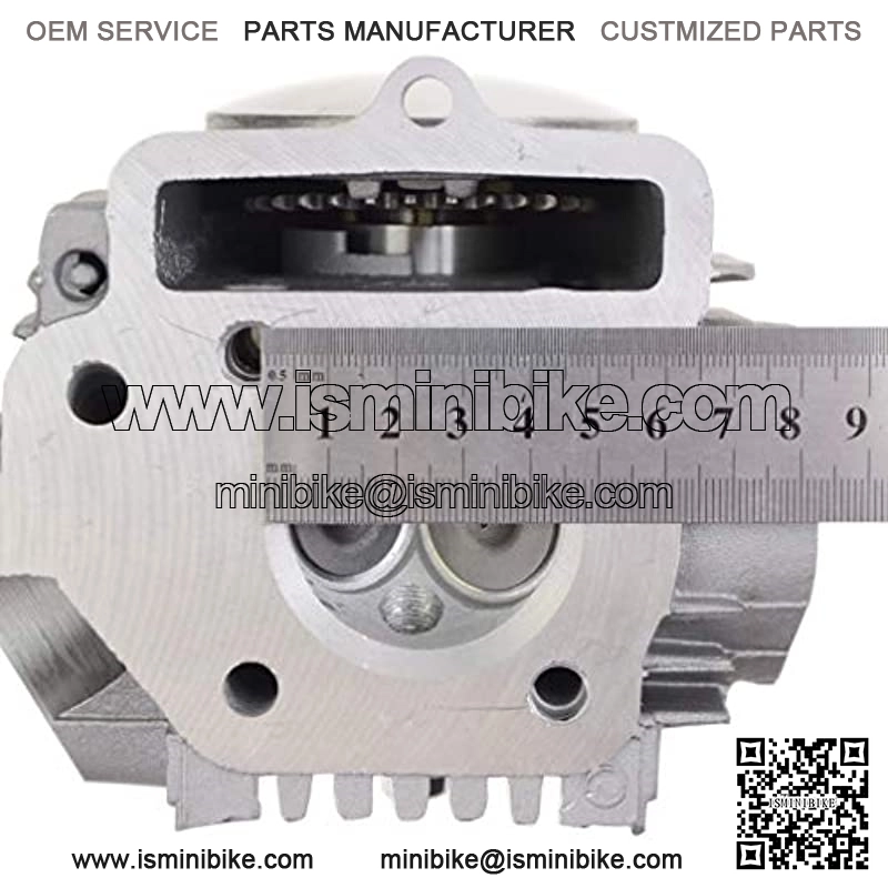47mm Cylinder Head Assembly for 4 Stroke 70cc ATV Go Kart Scooter Dirt Bike - Image 2