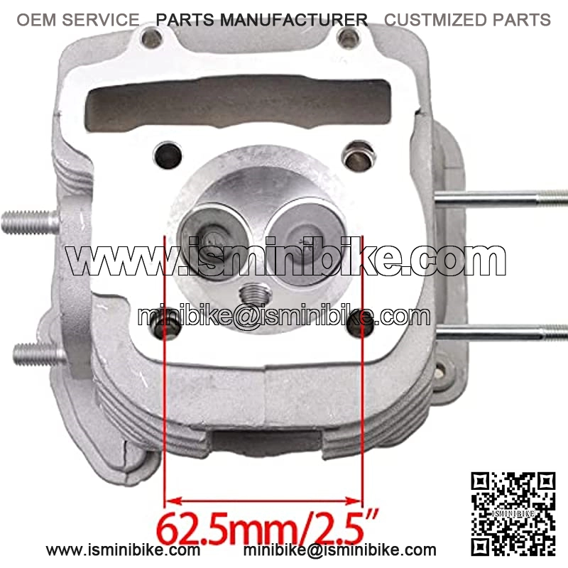 62.5mm Big Bore Complete Cylinder and Cylinder Head Rebuild Kit Replacement for 4 Stroke GY6 170cc 180cc 200cc 1P63QML Engine Chinese ATV Quad 4 Wheeler Go Kart Scooter - Image 2