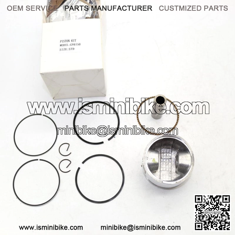 Montaje de Pasador de Mueca de s de 57,4 mm de Di??metro de Pist??n para Motocicleta Scooter GY6 150c Conjunto de anillo de pist??n - Image 3