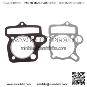 Conjunto de junta de cabeza de cilindro de motocicleta para Scooter 125cc ATV bicicleta de suciedad,  junta del cilindro de la motocicleta