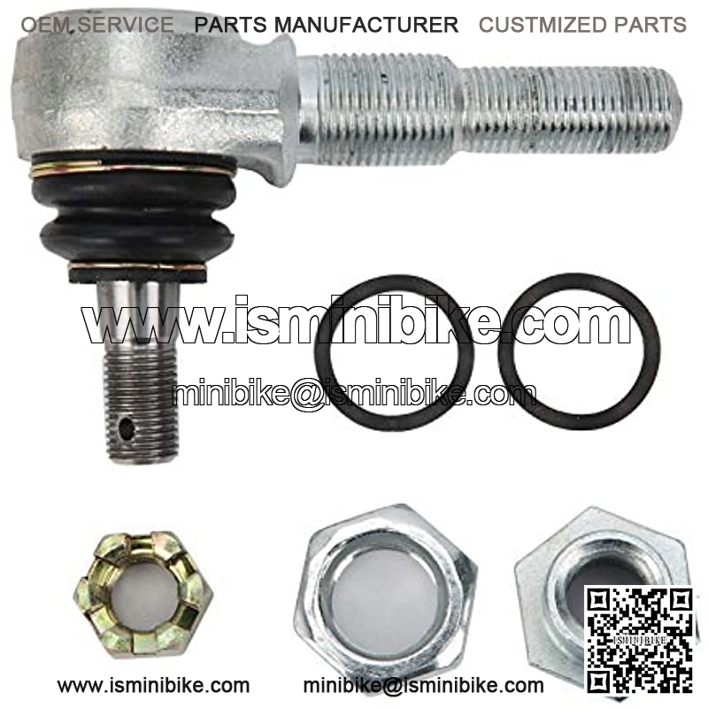 Adjustable Ball Joint with Gasket Kit Swing Arm Fit for 4Wheel 250cc 200cc Electric ATV UTV Go Kart Replacement Suspension Ball Joints