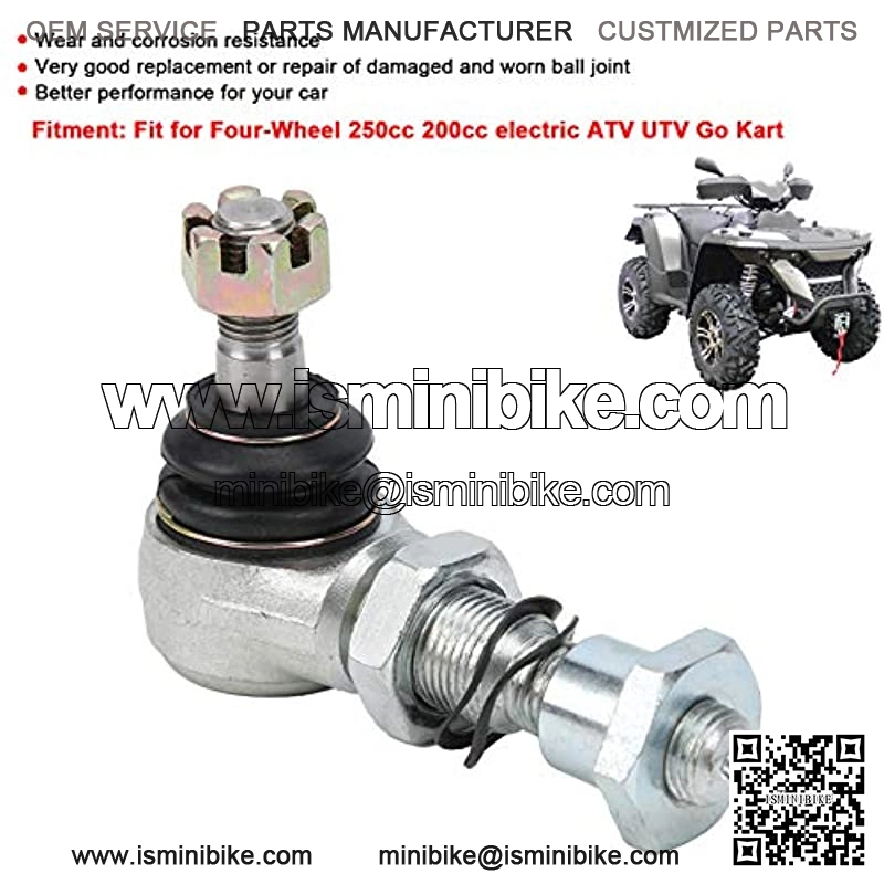 Adjustable Ball Joint with Gasket Kit Swing Arm Fit for 4Wheel 250cc 200cc Electric ATV UTV Go Kart Replacement Suspension Ball Joints - Image 2