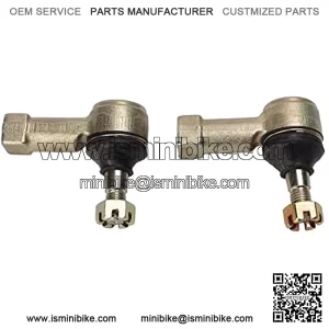 Kit de Extremos de Barra de Acoplamiento, r??tulas 2 Piezas M12-M10 Montaje Conveniente para Karting de 200-250 CC para UTV