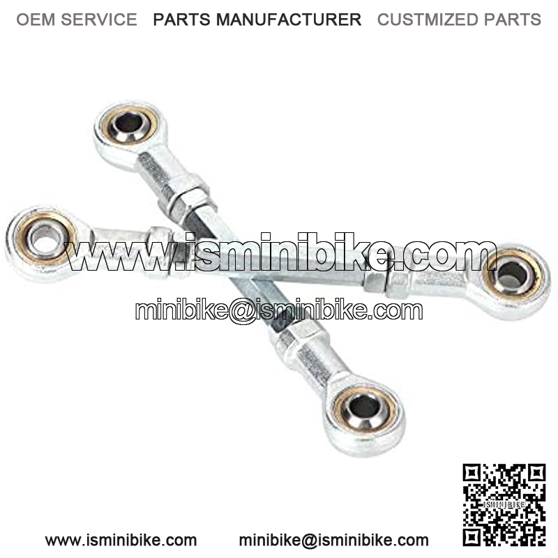 2pcs 150mm 170mm 8mm Kit de direcci??n y suspensi??n Kit de varilla de direcci??n Kit de r??tula ATV Go Kart Accesorio Reemplazo para 49cc Electric Mini ATV Go Kart - Image 2