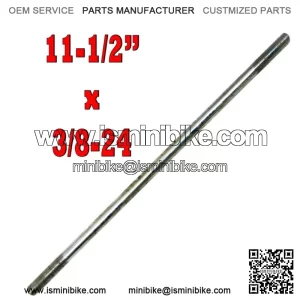 Universal 11-1/2" x 3/8-24 Tie Rod Steering Kit Set Go Kart Off Road Cart Parts