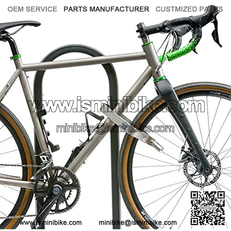 Mini+ Titanium Bike Locks Disc-Style U-Locks with 2 Keys (4"/102mm Wide, 8"/203mm Long) - Image 4