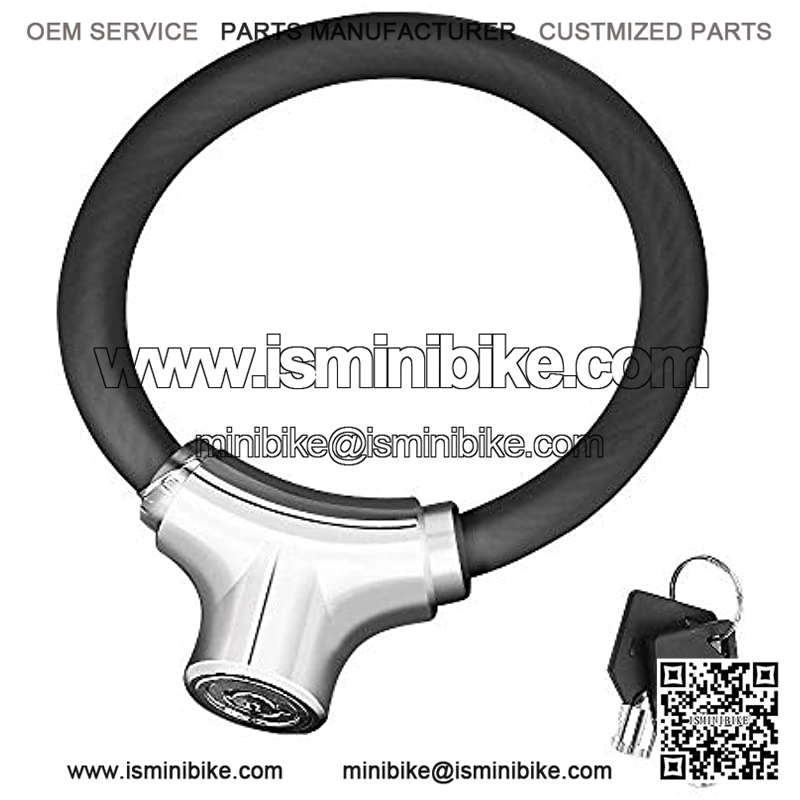 Mini Bike Lock Cable Portable Anti-Theft Bike Bicycle Lock Security Cycling Cable Lock Zinc Alloy