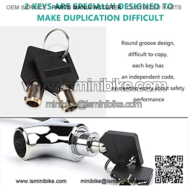 Mini Bike Lock Cable Portable Anti-Theft Bike Bicycle Lock Security Cycling Cable Lock Zinc Alloy - Image 5