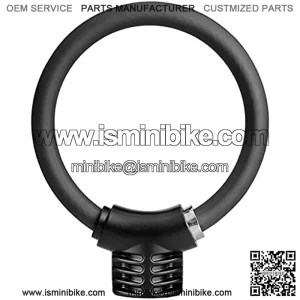 Bike Bicycle Ring Lock Anti-Theft Lock Bicycle Portable Mini Safety Bold Cable Lock Bicycle Accessories