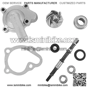 Wishful Ajuste de la Bomba de Agua Aleaci??n de Acero Todos los Accesorios de veh??culos de TerApta for CN250 Elite CH250 250cc Scooter Go Kart Canal de televisi??n brit??nico