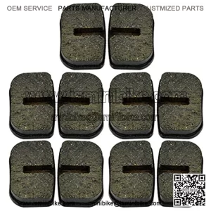 Brake Pad for Motovox MBX10 MBX11 MBX-10 79cc Moto MM-BB80 Racer Dirt Bug Motorsports Doodle Bug Ct100u Mini Trail Bike Bike Parts 5pcs