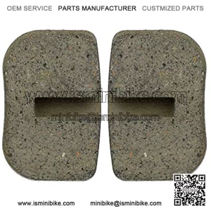 Disc Brake Pads for CT100U Mini Bike 97cc 2.8hp DB30 Mini Doodlebug WARRIOR MB165 MB200 5.5HP 6.5HP196cc MBX10 MBX11 Mini Bike Moto MM-B80 Parts