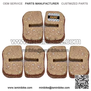 Red Disc Brake Pads Set for Motovox MBX10 MBX11 79cc Doodlebug Dirtbug 97cc 2.8HP DB30