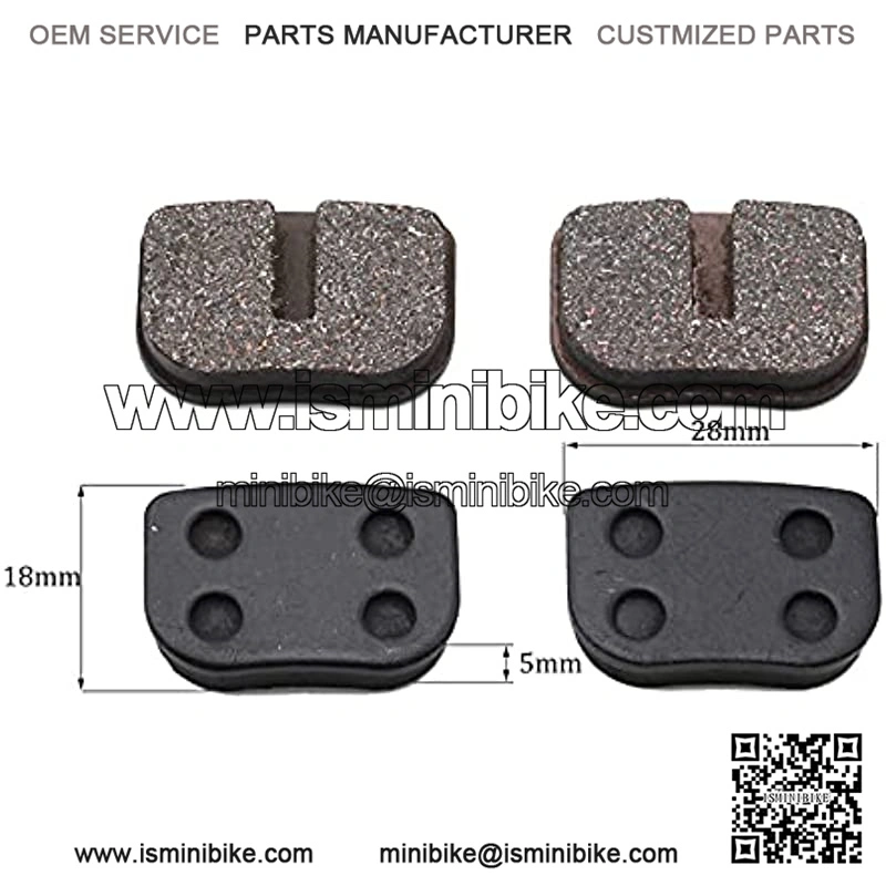 Chrome Footrests with Fancy Hole - Image 2