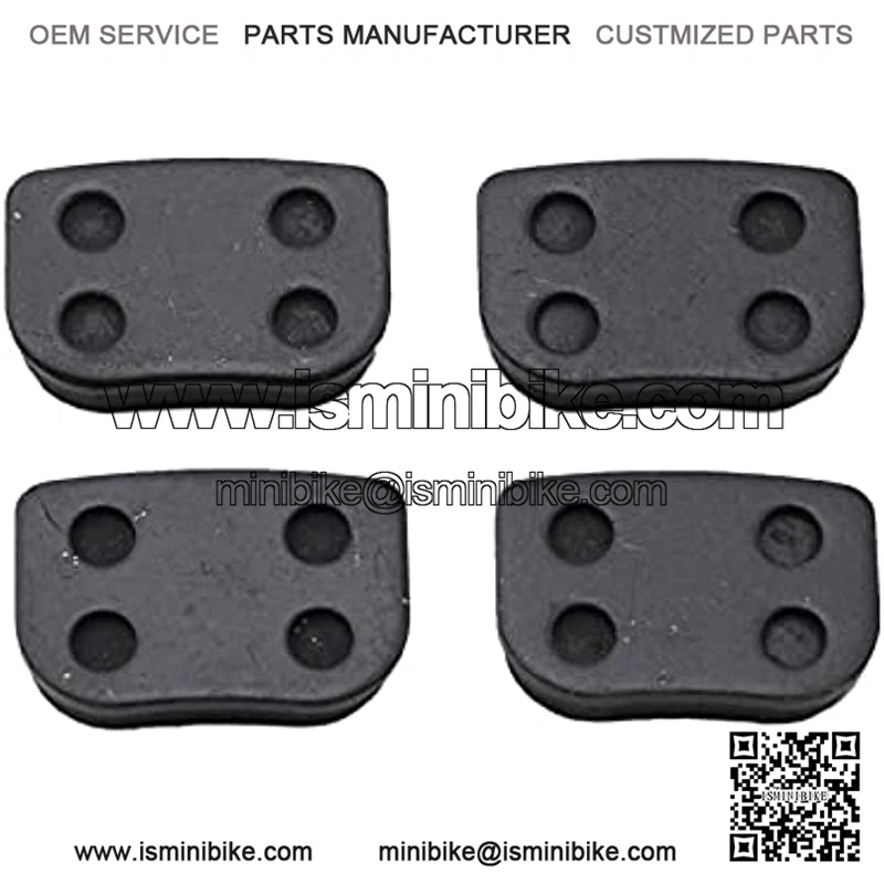 Chrome Footrests with Fancy Hole - Image 4