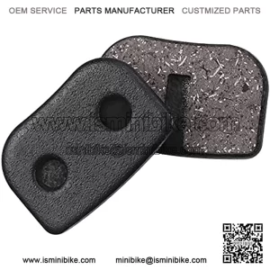 1 PC Disc Brake Pads for MOTOVOX 5.5HP 6.5HP196cc MBX10 MBX11 / Doodlebug 97cc (Blitz, Dirt Bug, Racer) 2.8 Horsepower Mini Bike