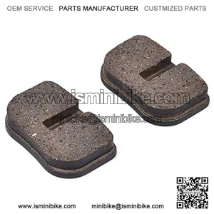 Brake Pads Set Replacement for MBX10 MBX11 79cc MM-BB80 Mini Bike