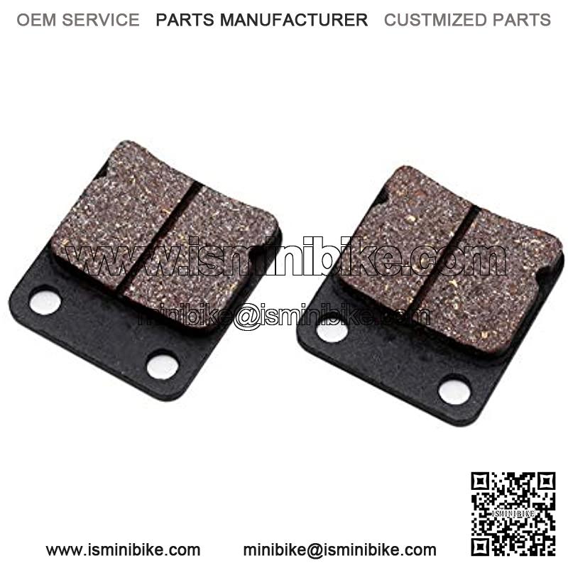 Rear Disc Brake Shoes Pads, PRO BAT, ATV Go Kart Disc Brake Pad shoes fit ATV Quad Dirt Pit Bike Go Kart Buggy 50cc 70cc 110cc, Black