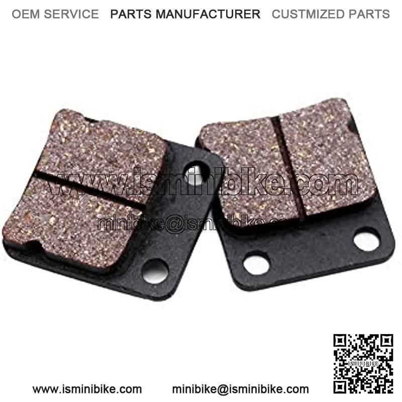 Rear Disc Brake Shoes Pads, PRO BAT, ATV Go Kart Disc Brake Pad shoes fit ATV Quad Dirt Pit Bike Go Kart Buggy 50cc 70cc 110cc, Black - Image 3