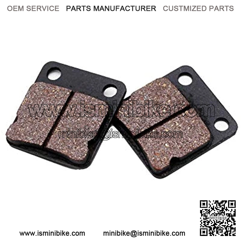 Rear Disc Brake Shoes Pads, PRO BAT, ATV Go Kart Disc Brake Pad shoes fit ATV Quad Dirt Pit Bike Go Kart Buggy 50cc 70cc 110cc, Black - Image 4
