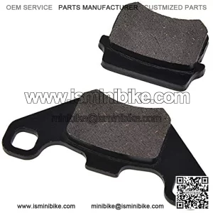 Rear Brake Pads Replacement for 50cc 70cc 90cc 110cc 125cc ATV Go Kart Quad Bikes Dune Buggy 4 Wheeler Kazuma Meerkat 50 90 Dingo 70 Falcon 90 110 49cc 70cc 90cc ATV